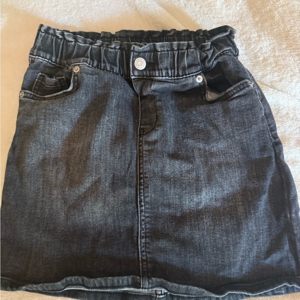 Cat & Jack Black Denim Skirt